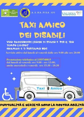 taxi amico disabili